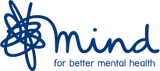 Mind logo blue